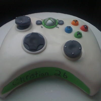 Xbox Controler Birthday Cake