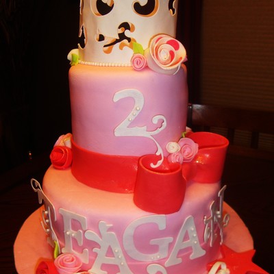 Princess Teagan's 2Nd Birthday Cake!