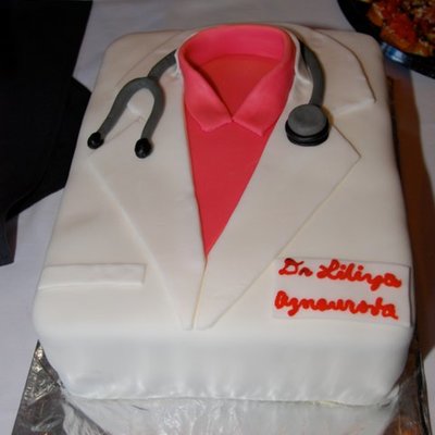 Med School Grad Cake