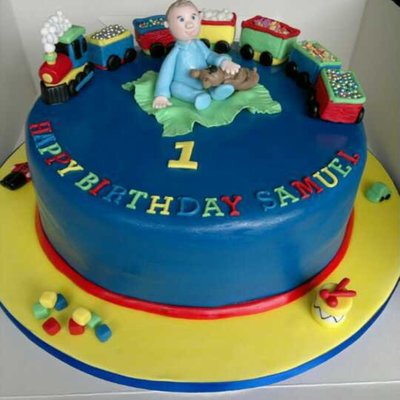 1St Birthday Boys Cake