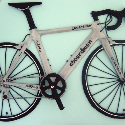 Chris Boardman Road Bike Cake