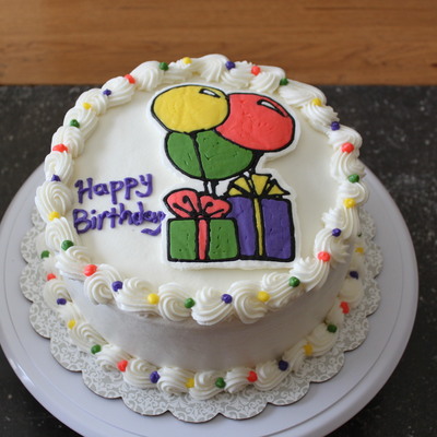 Birthday Presents & Balloons