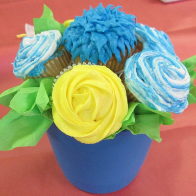 Mothers Day Cupcake Bouquets Made By My 7Th Grade Students They Had So Much Fun Making Them And I Am Sure Their Mothers Will Love Them
