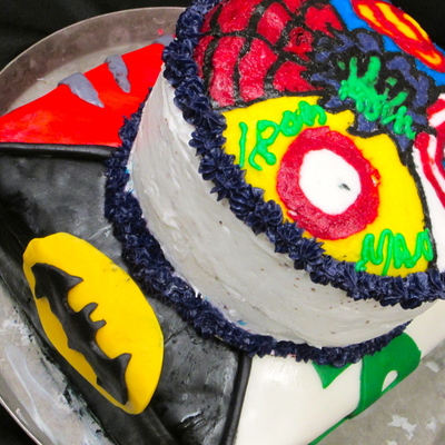 Super Hero Cake