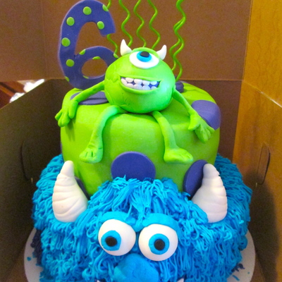 Monster's University Cake