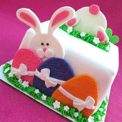 Bunny Butt Cake!