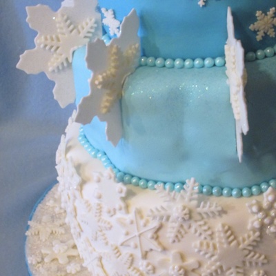 Snowflake Cake