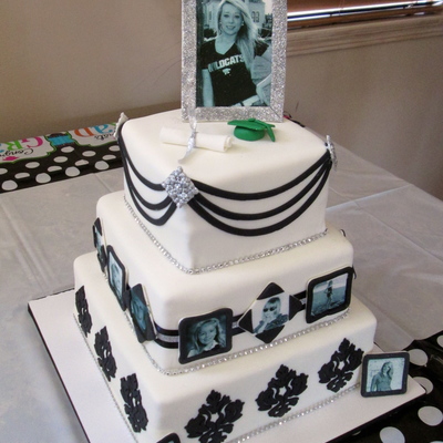 Photo Graduation Cake