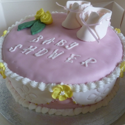 Girl Baby Shower Cake