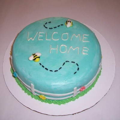 Welcome Home Pastors Cake