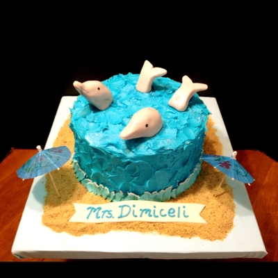 Dolphin Cake