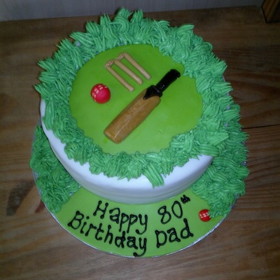 Cricket Cake