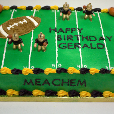 New Orleans Saints Cake