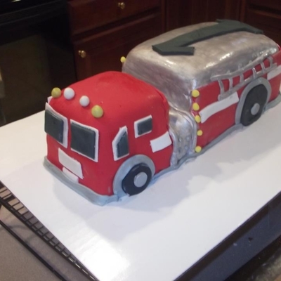 Fire Truck 1St Birthday