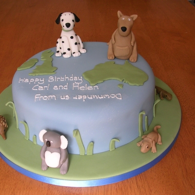 Uk And Australia Cake