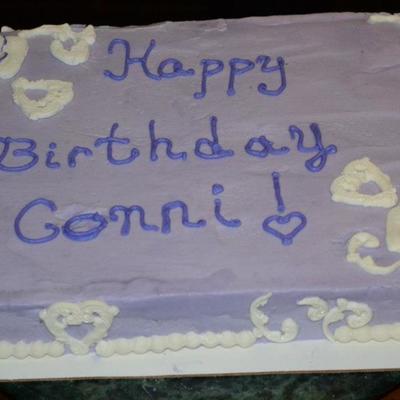 Birthday Cake, Purple