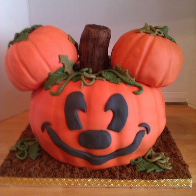 Mickey Mouse Pumpkin