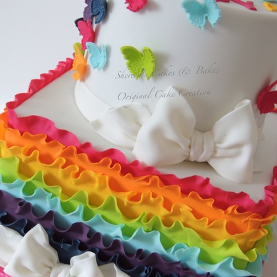 Rainbow Frills & Butterflies