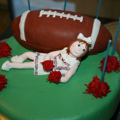 Cheerleader Cake
