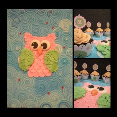 Owls... Cake Boards Want To Be Pretty Too!