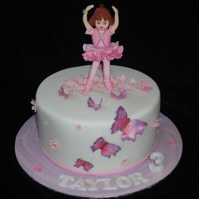Dora The Ballerina Cake