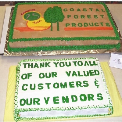 Company 25Th Anniversary Cakes