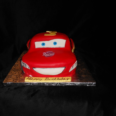 Lightening Mcqueen Cars Cake