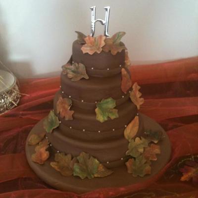 John Ad Melissa Wedding Cake