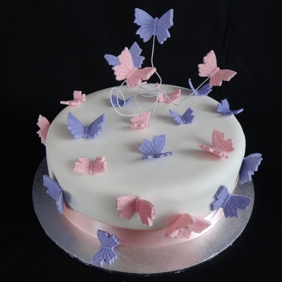 Butterflies Cake