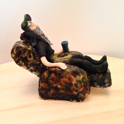 Duck Dynasty's "si" In His Natural Habitat....doing Nothing :-).