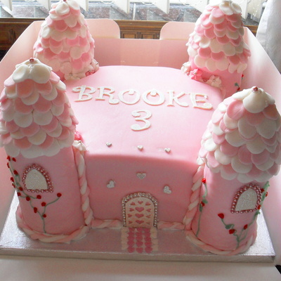 Princess Castle Cake