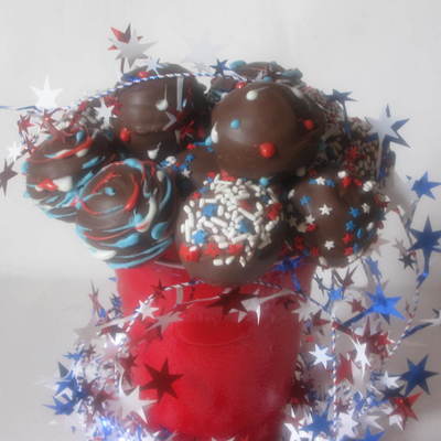 4Th Of July Cake Pops