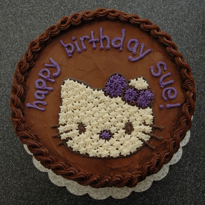 Hello Kitty Ice Cream Cake