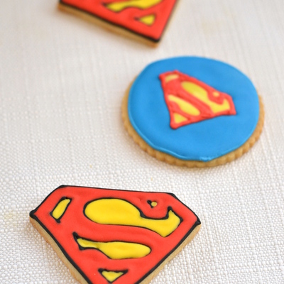 Superman Cookies