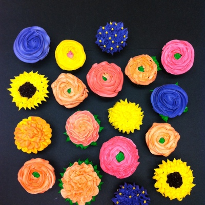 Flower Cupcakes