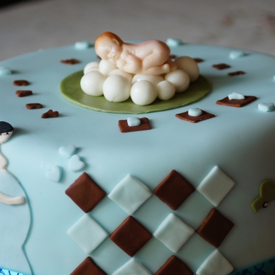 Baby Shower Cake ( Boy)
