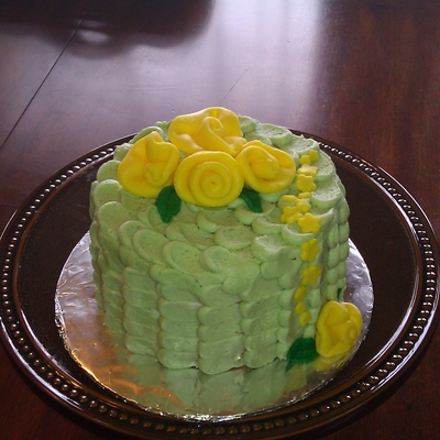 Petal Effect Birthday Cake