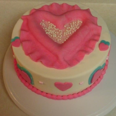 Valentine Themed Cake