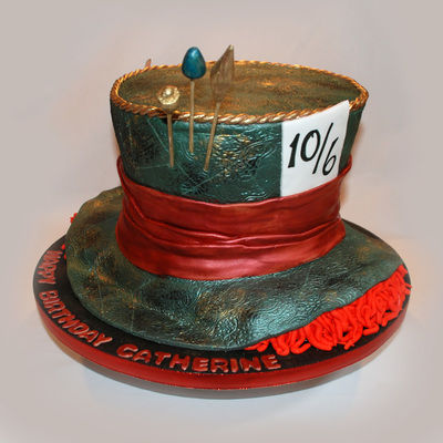 Mad Hatter Cake From Alice In Wonderland