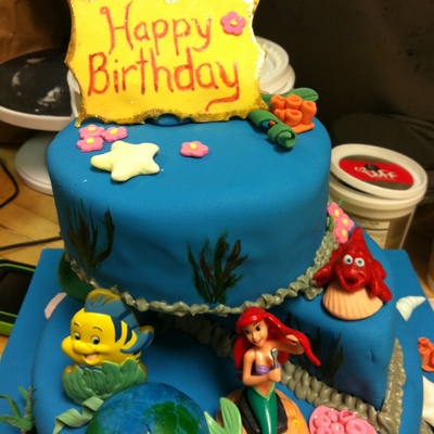 Little Mermaid Cake