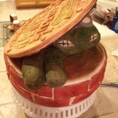 Teenage Mutant Ninja Turtles Cake