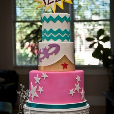 Superhero Cake