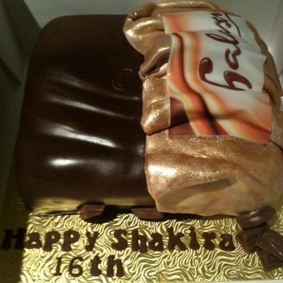 Galaxy Chocolate Bar Cake