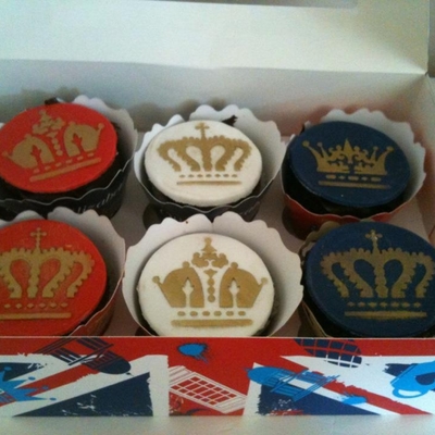 Queens Jubilee Cupcakes