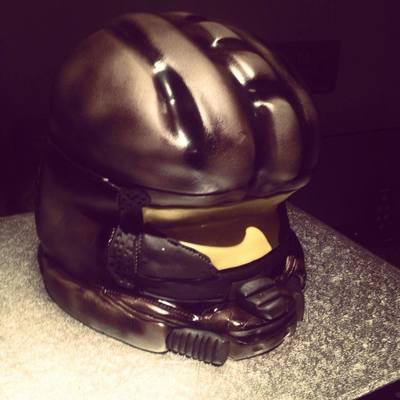 Halo Helmet Cake