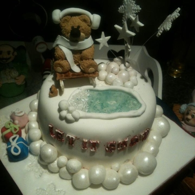 Teddy On Ice
