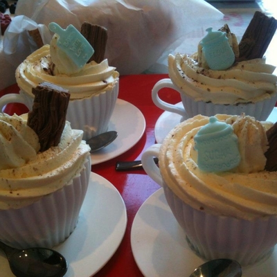 Hot Chocolate Cupcakes