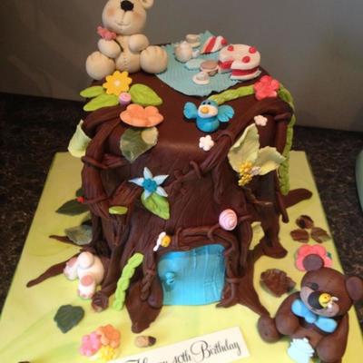 Enchanted Wood Cake