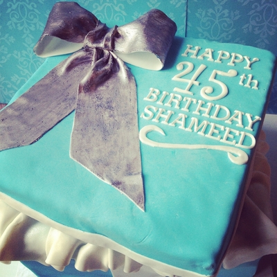 Gift Box Cake