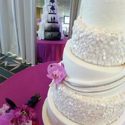 Double Sided Wedding Cake